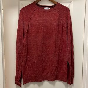Old Navy Red Sweater Large